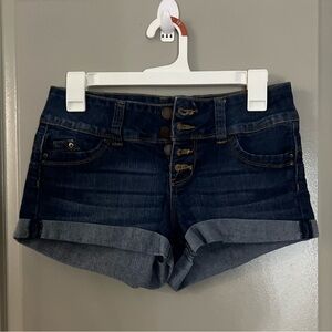 YMI dark wash Jean shorts